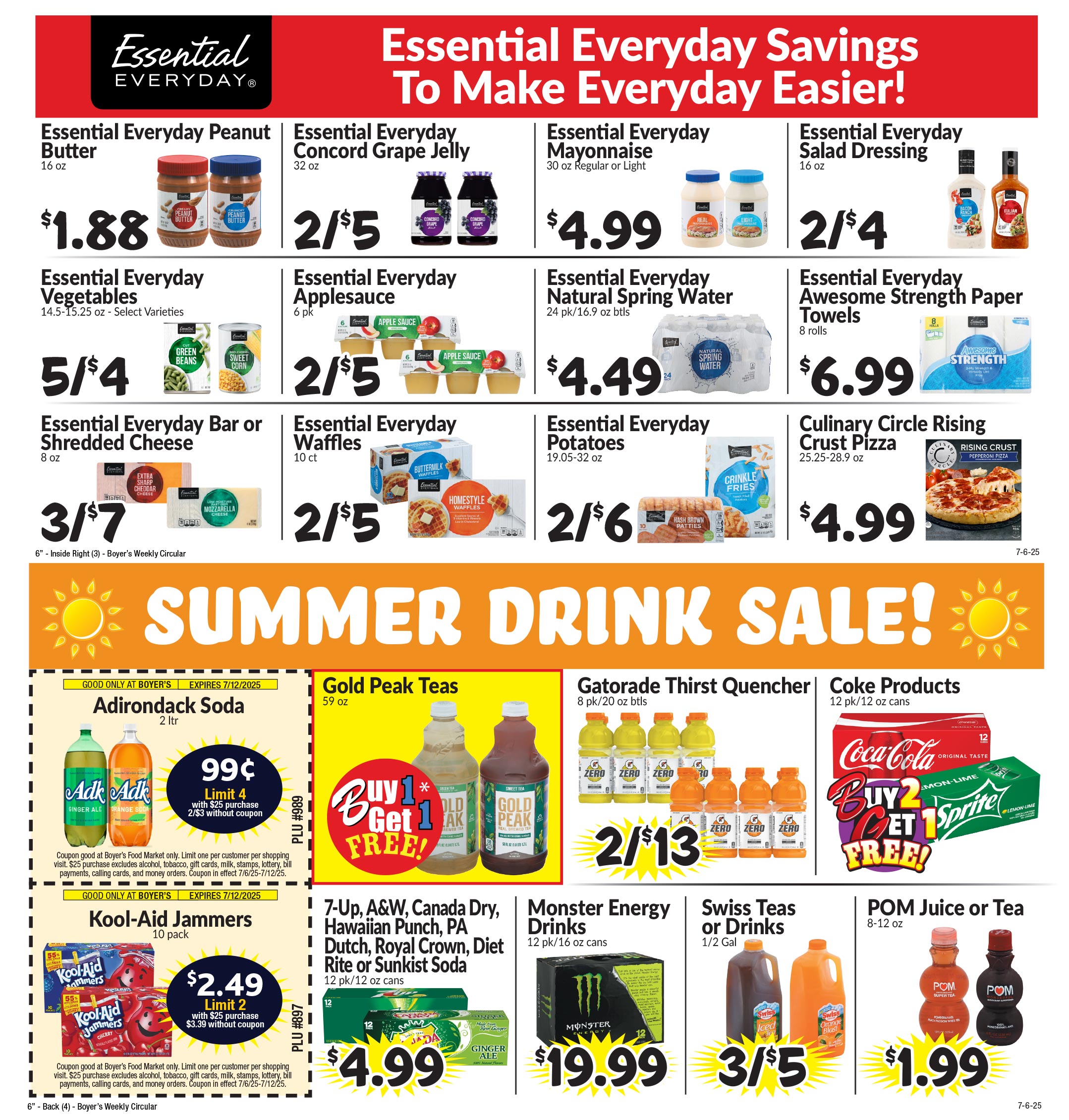 Boyer's Food Market Weekly Ad
