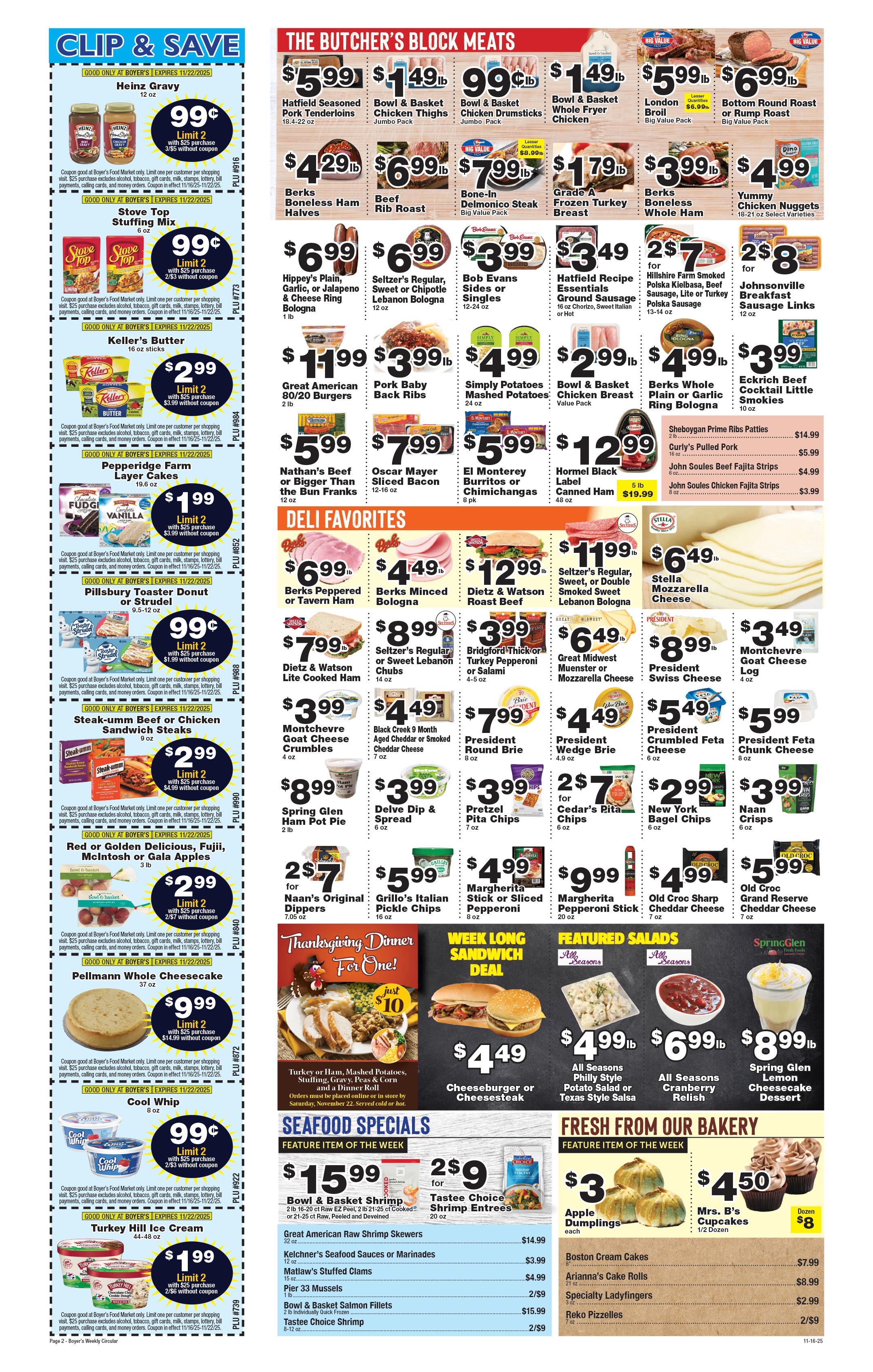 Boyer's Food Market Weekly Ad