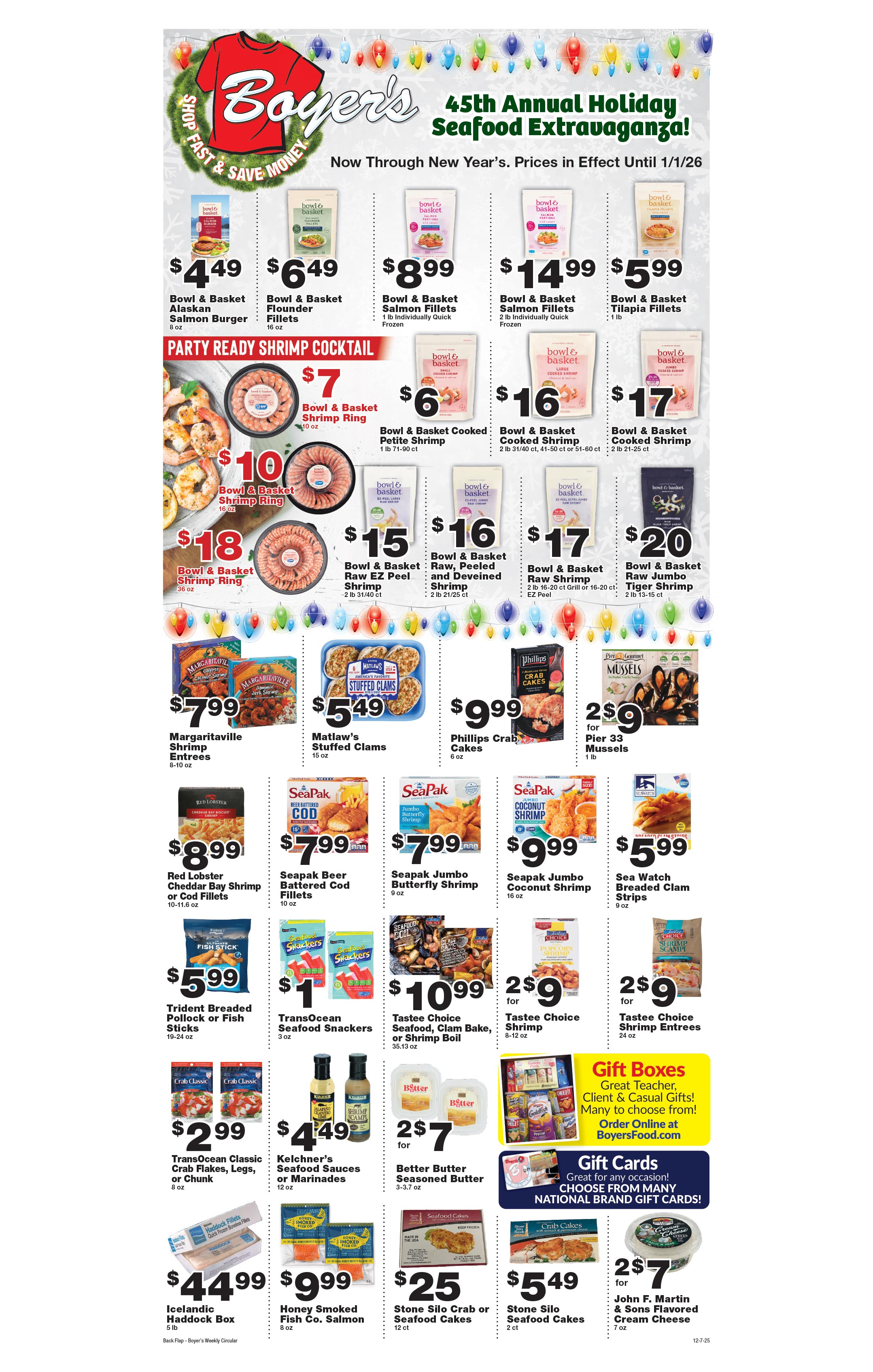 Boyer's Food Market Weekly Ad