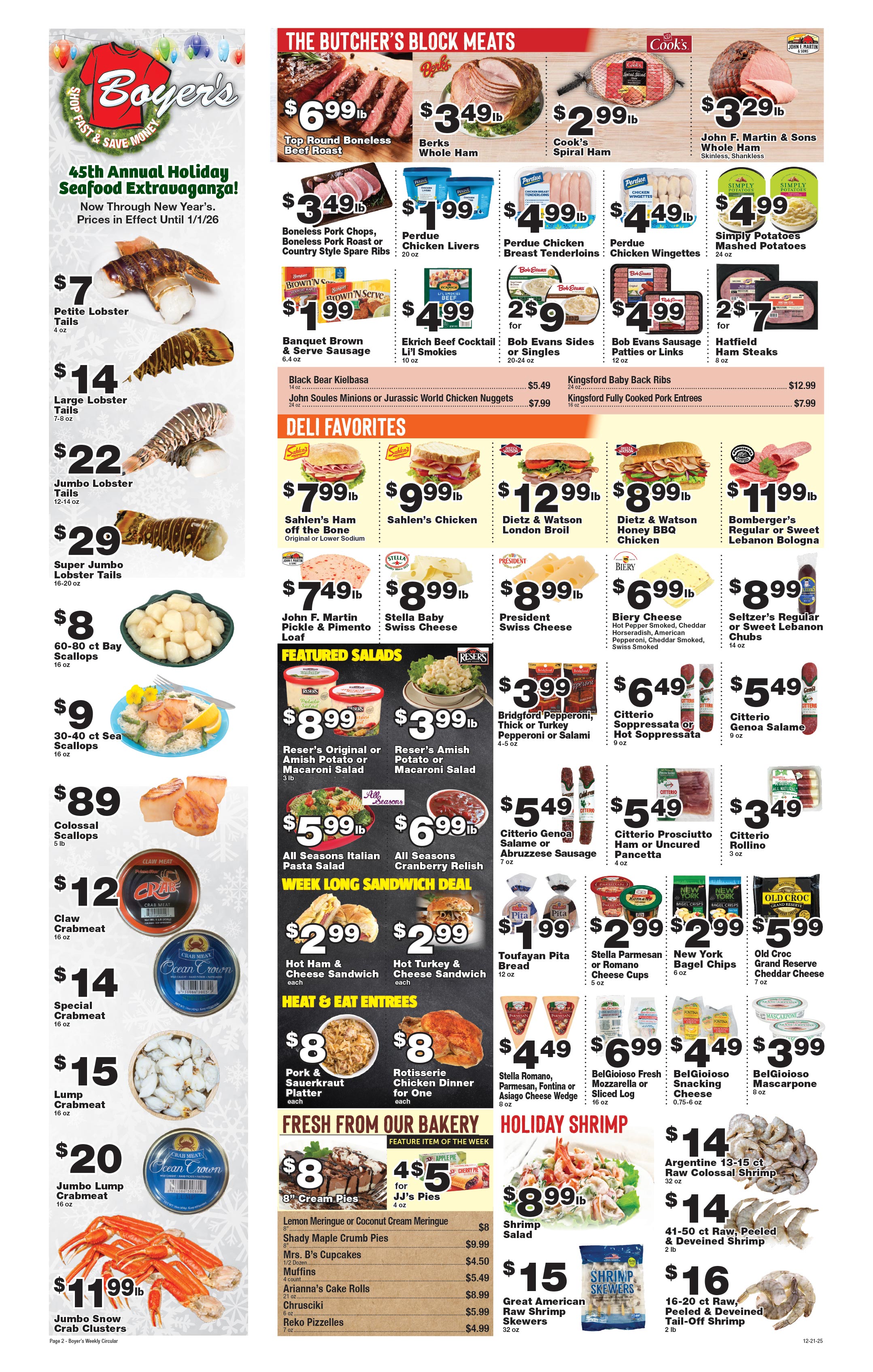 Boyer's Food Market Weekly Ad