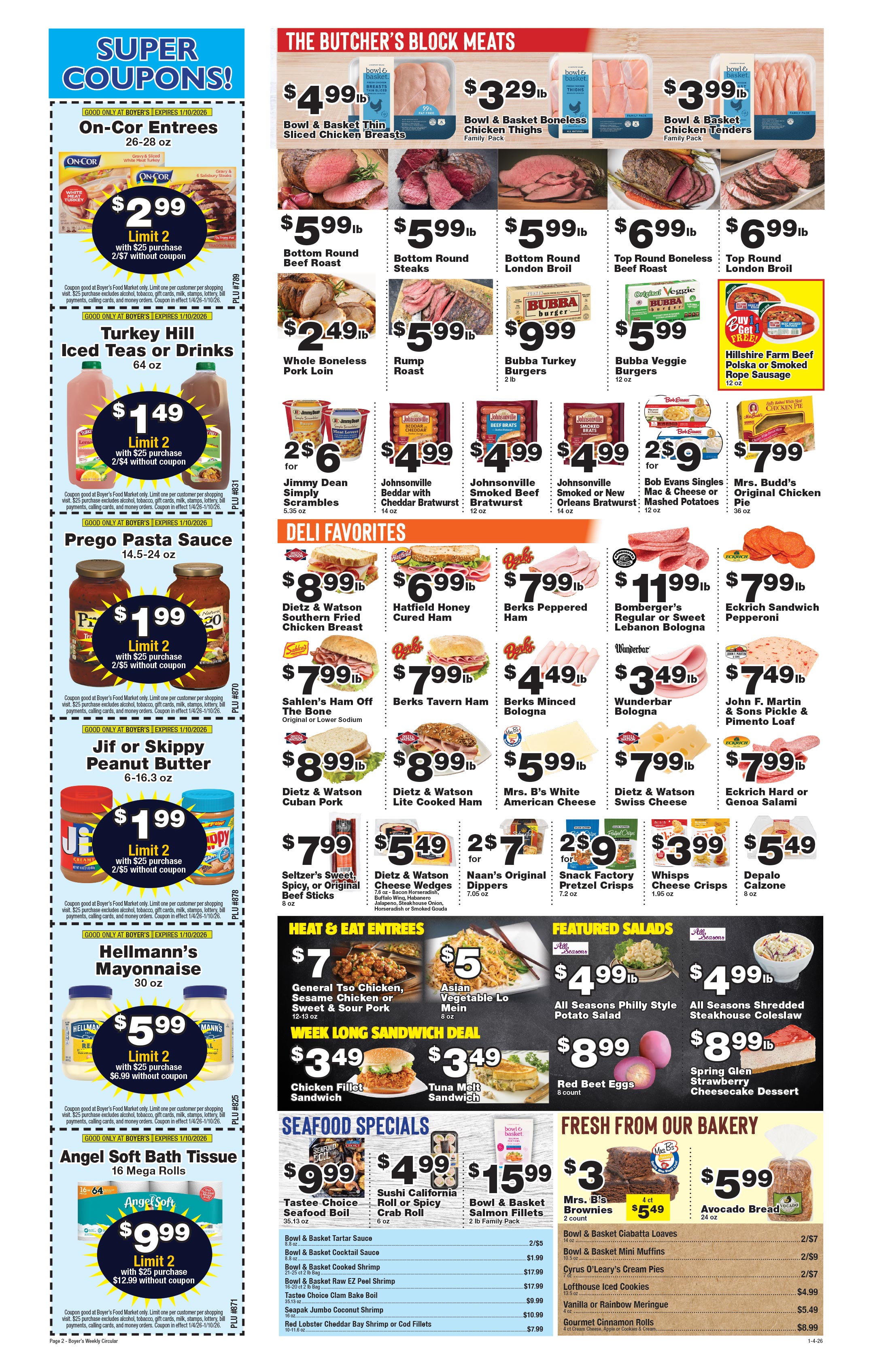 Boyer's Food Market Weekly Ad