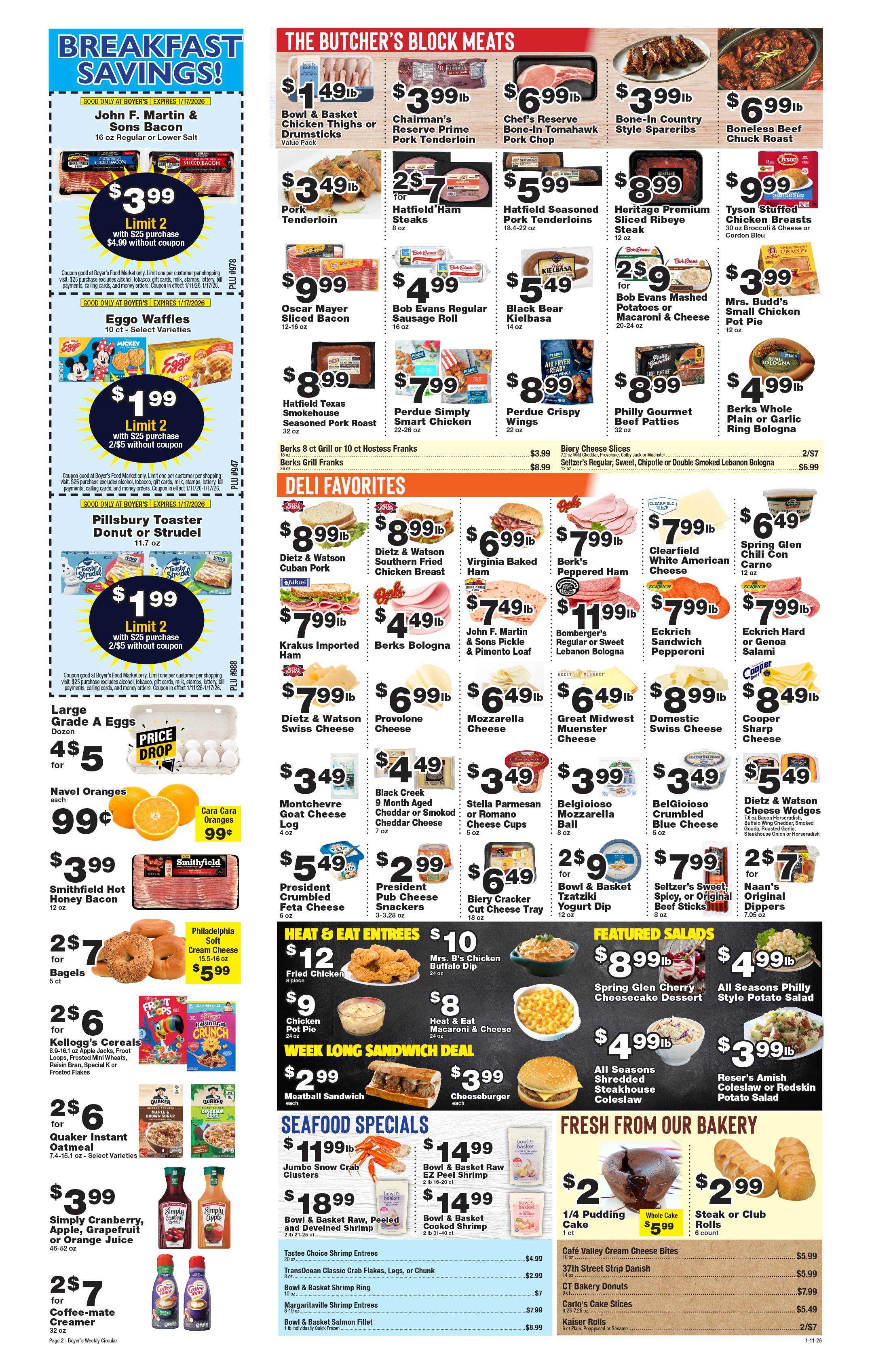 Boyer's Food Market Weekly Ad