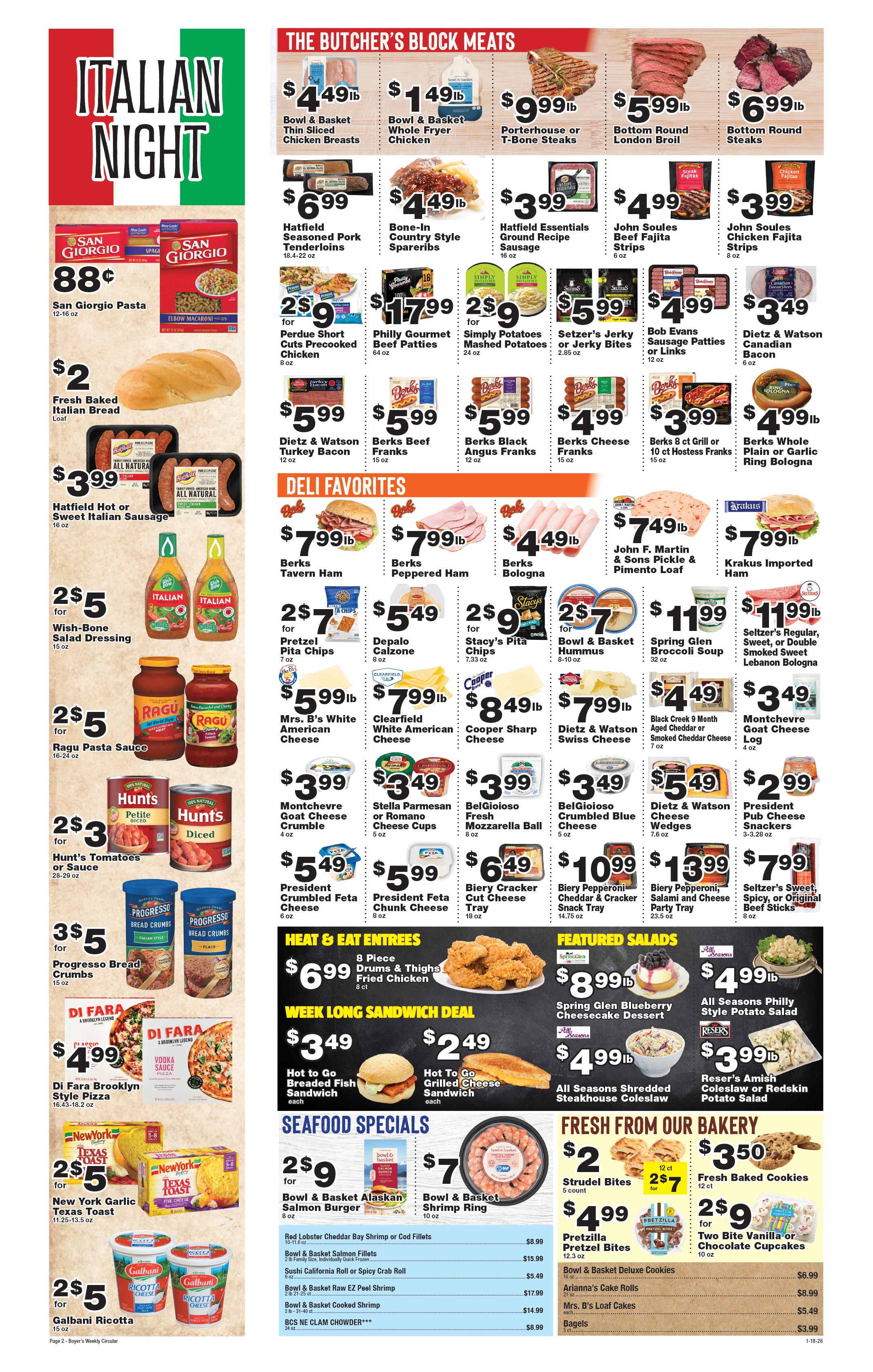 Boyer's Food Market Weekly Ad