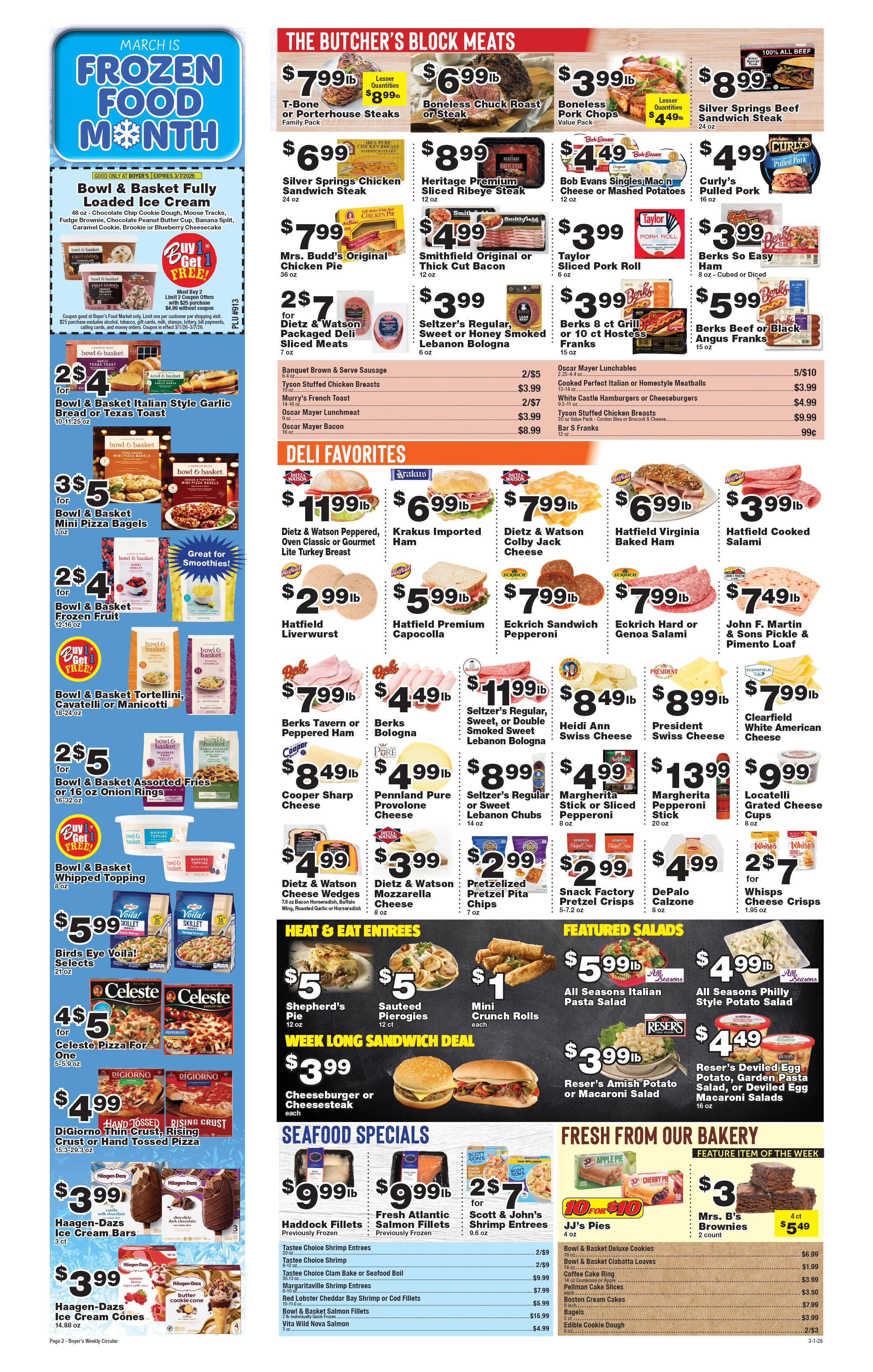 Boyer's Food Market Weekly Ad