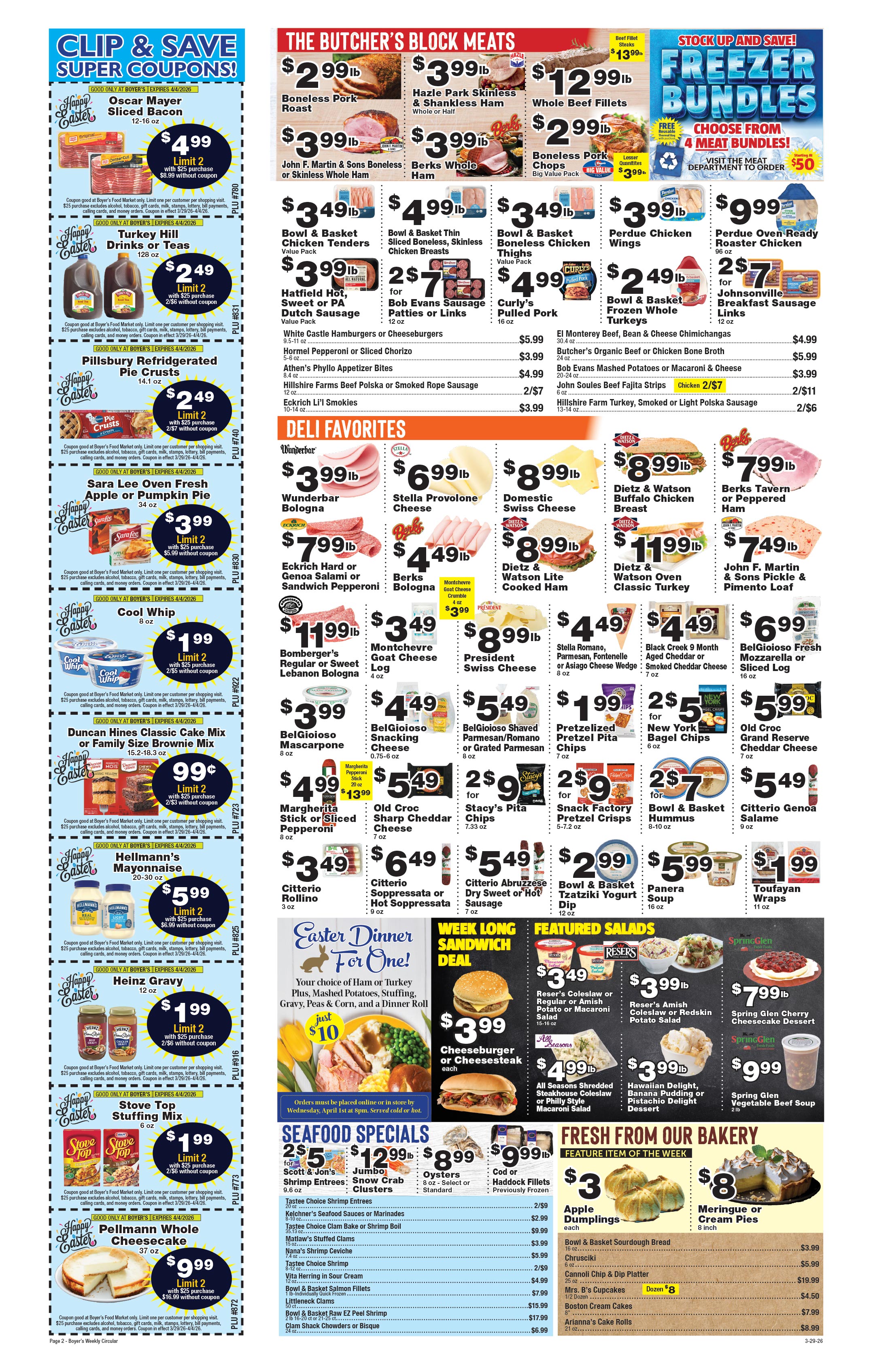 Boyer's Food Market Weekly Ad
