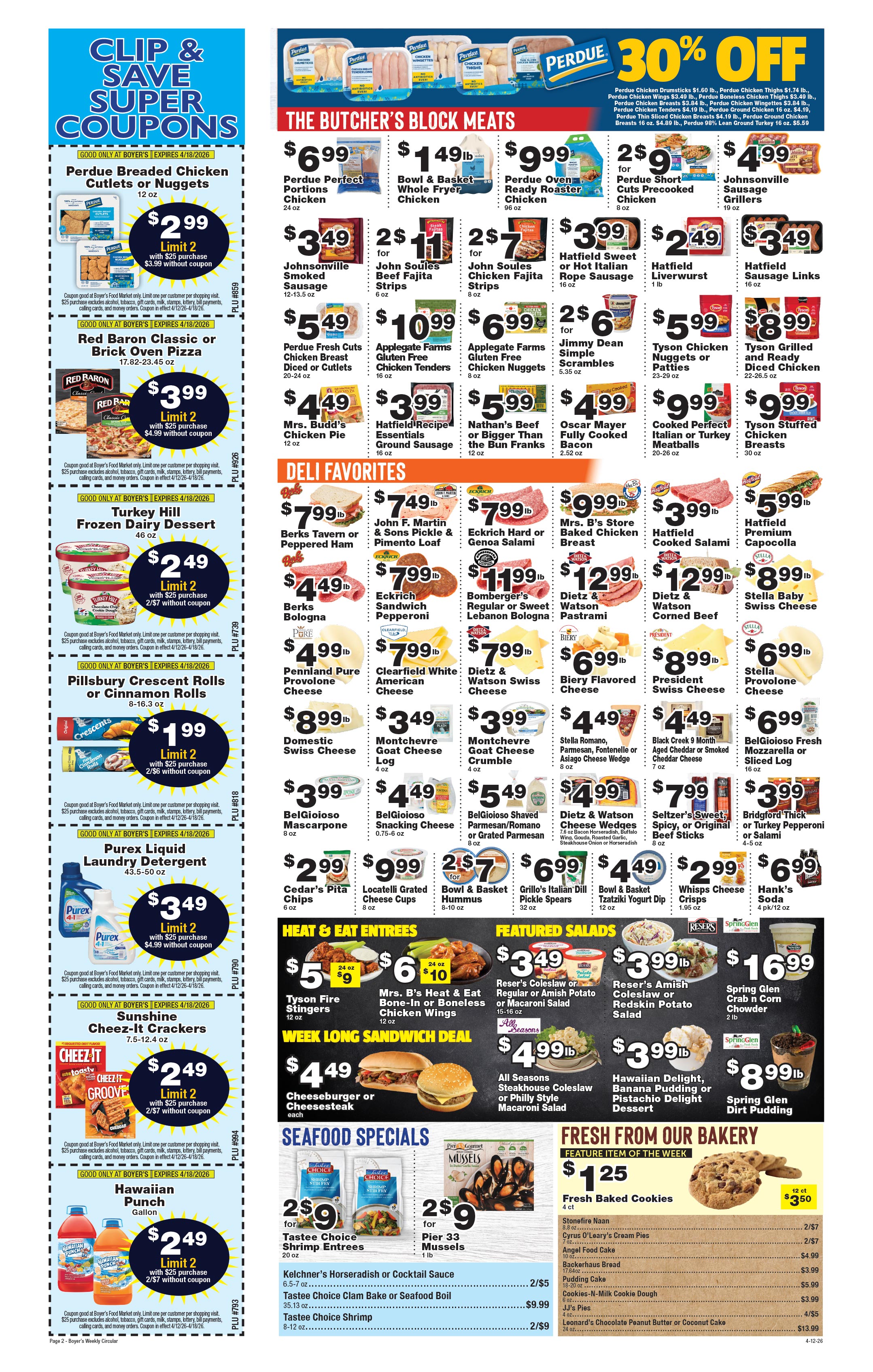 Boyer's Food Market Weekly Ad