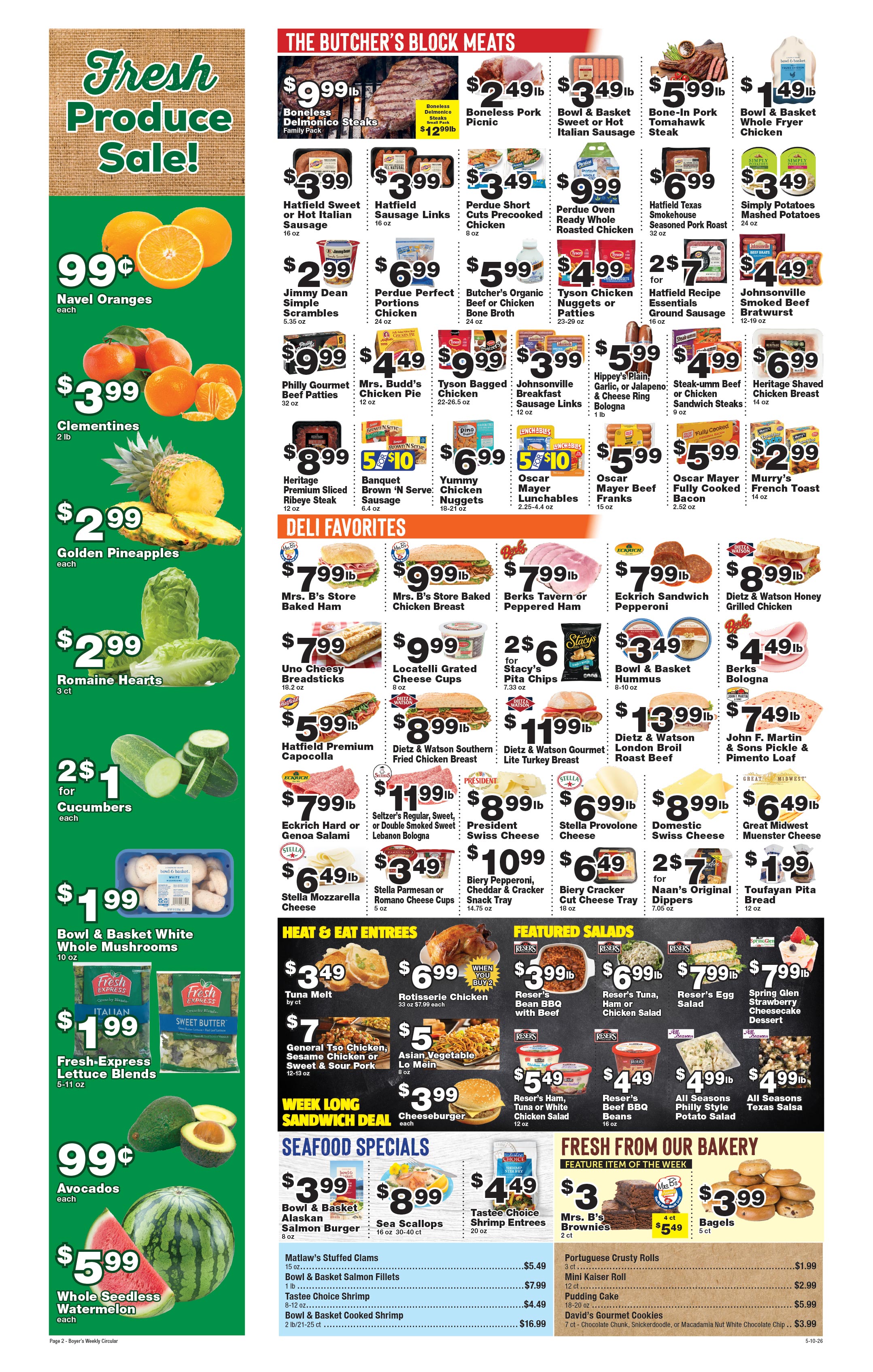 Boyer's Food Market Weekly Ad