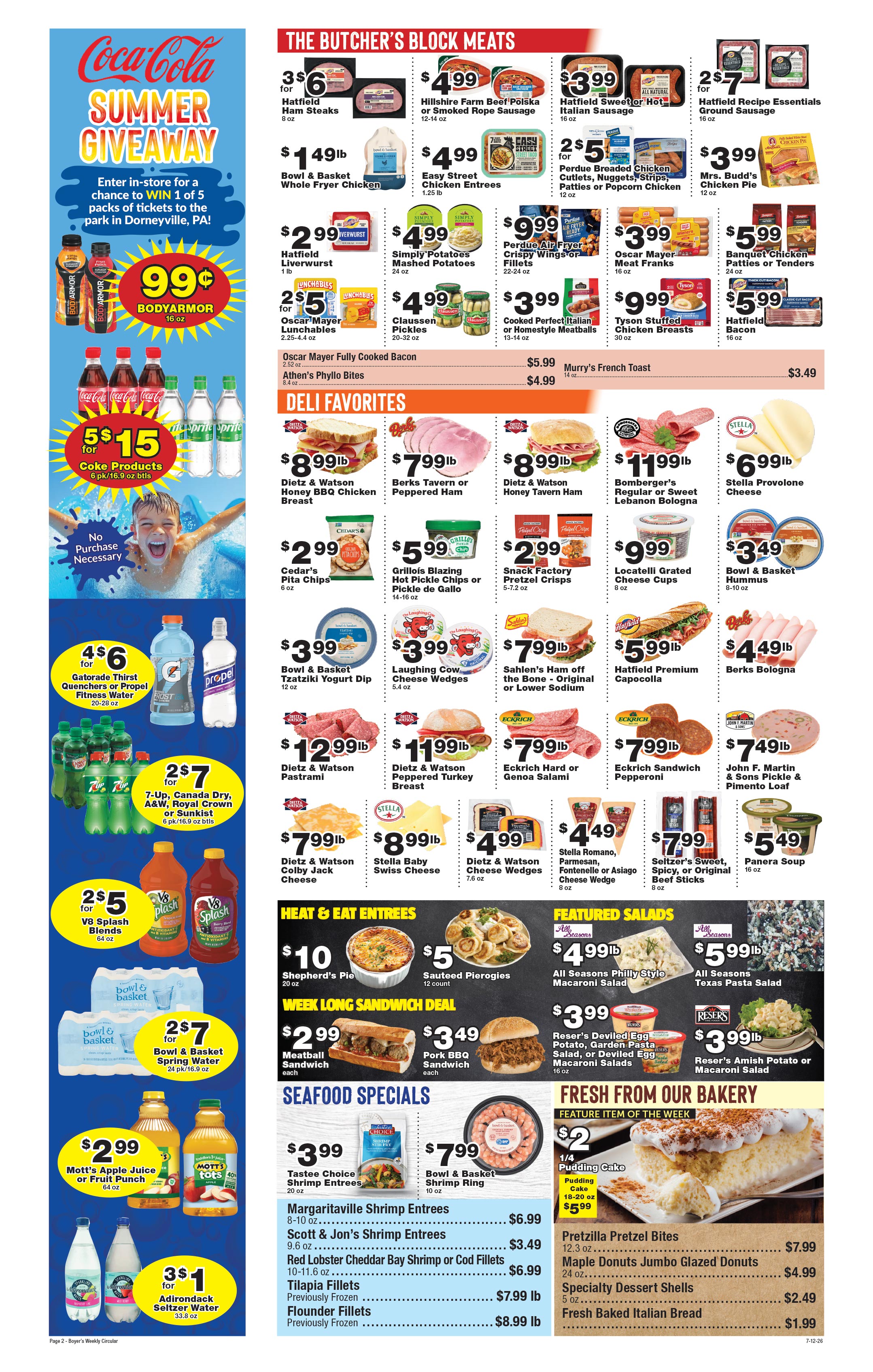 Boyer's Food Market Weekly Ad