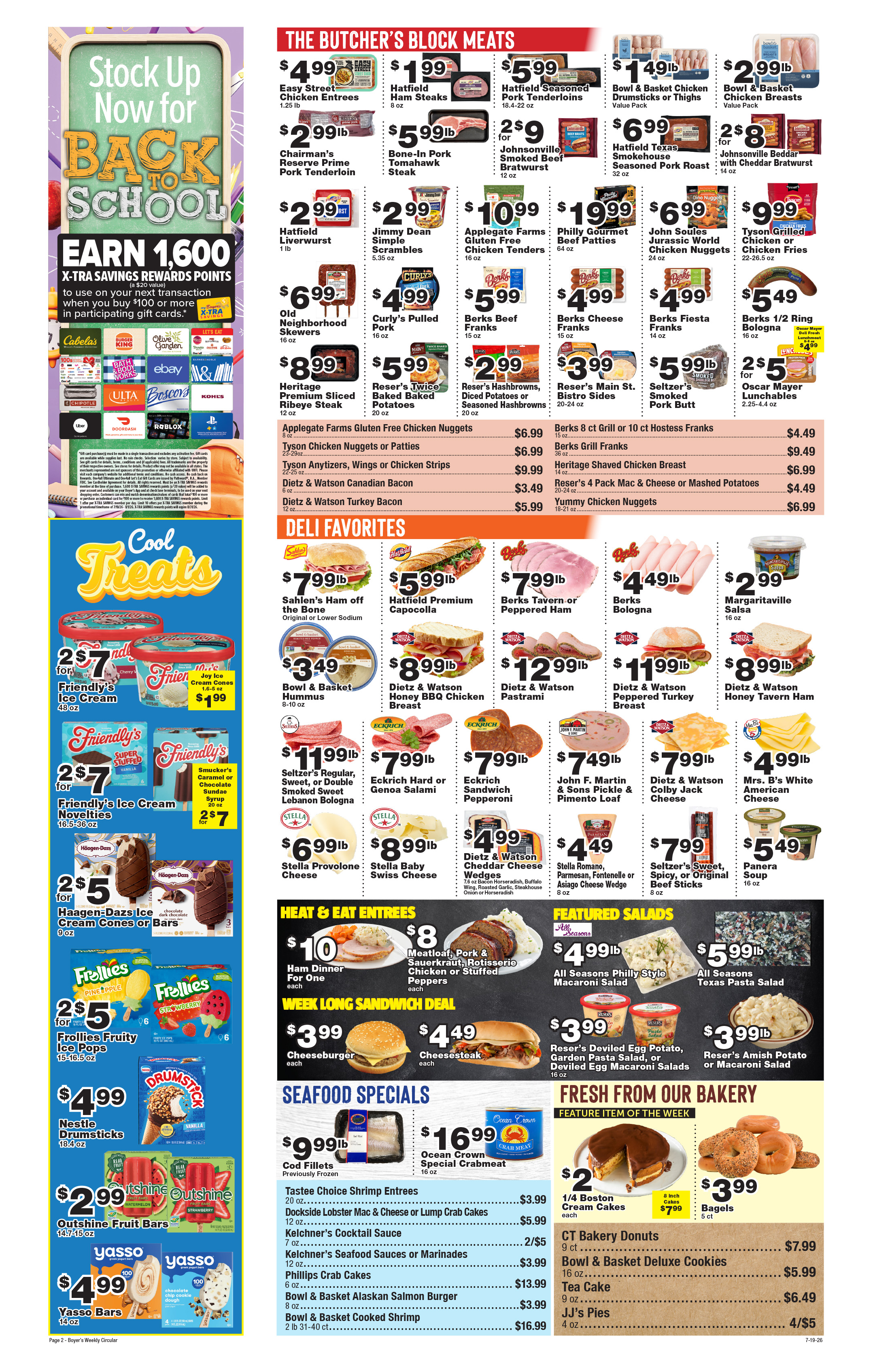 Boyer's Food Market Weekly Ad