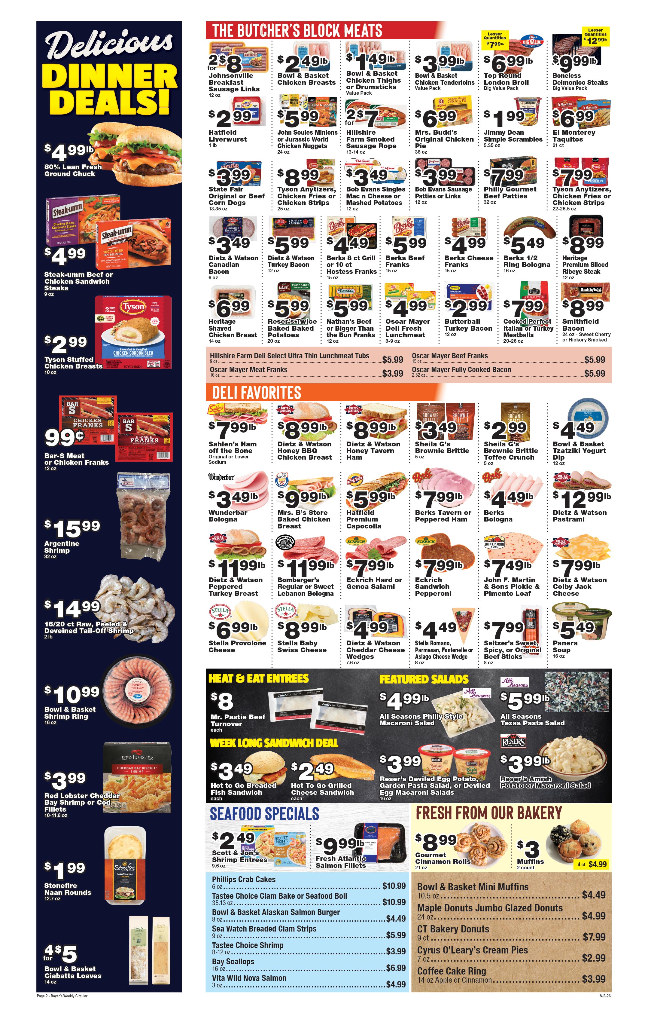 Boyer's Food Market Weekly Ad