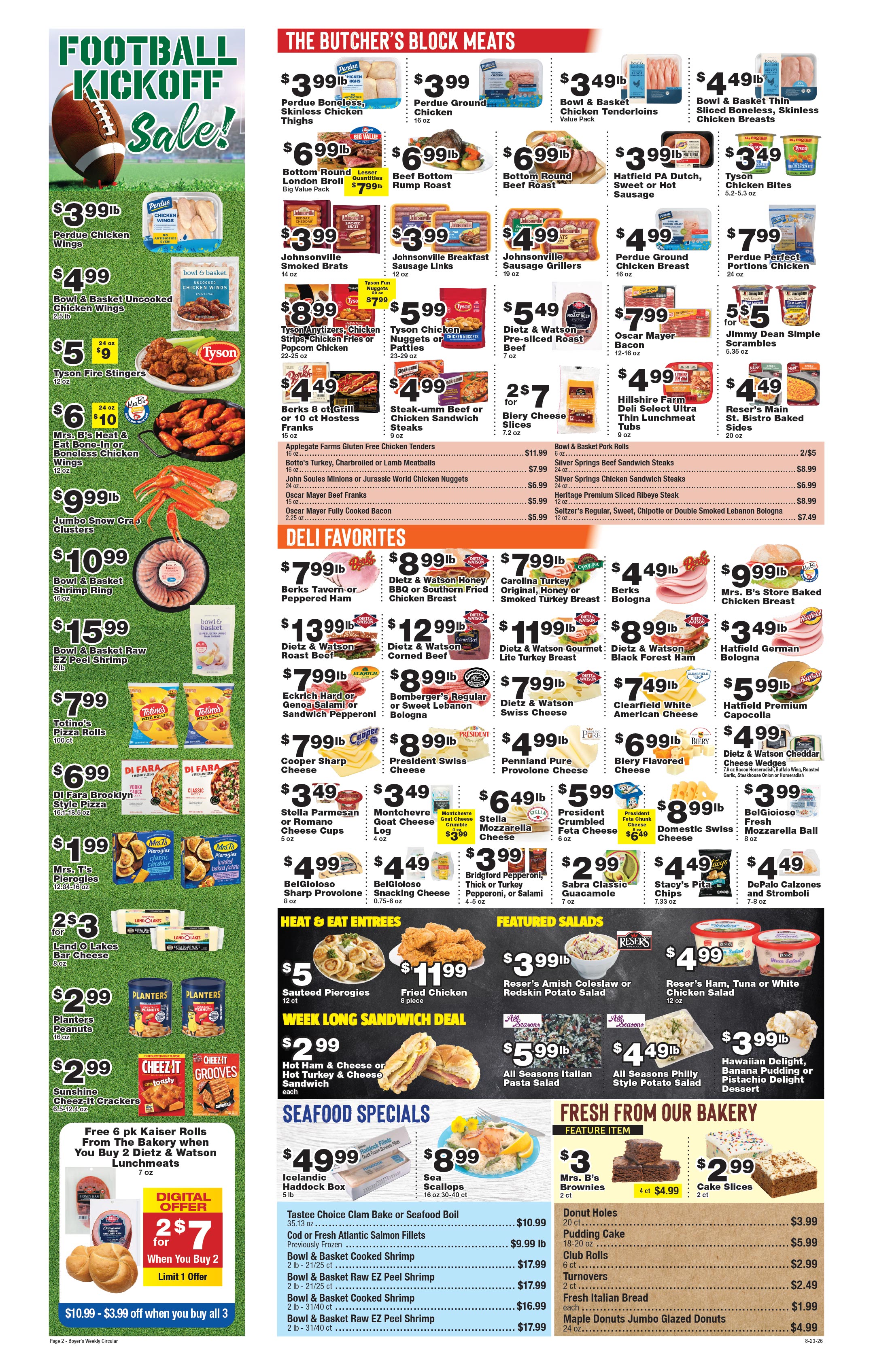 Boyer's Food Market Weekly Ad