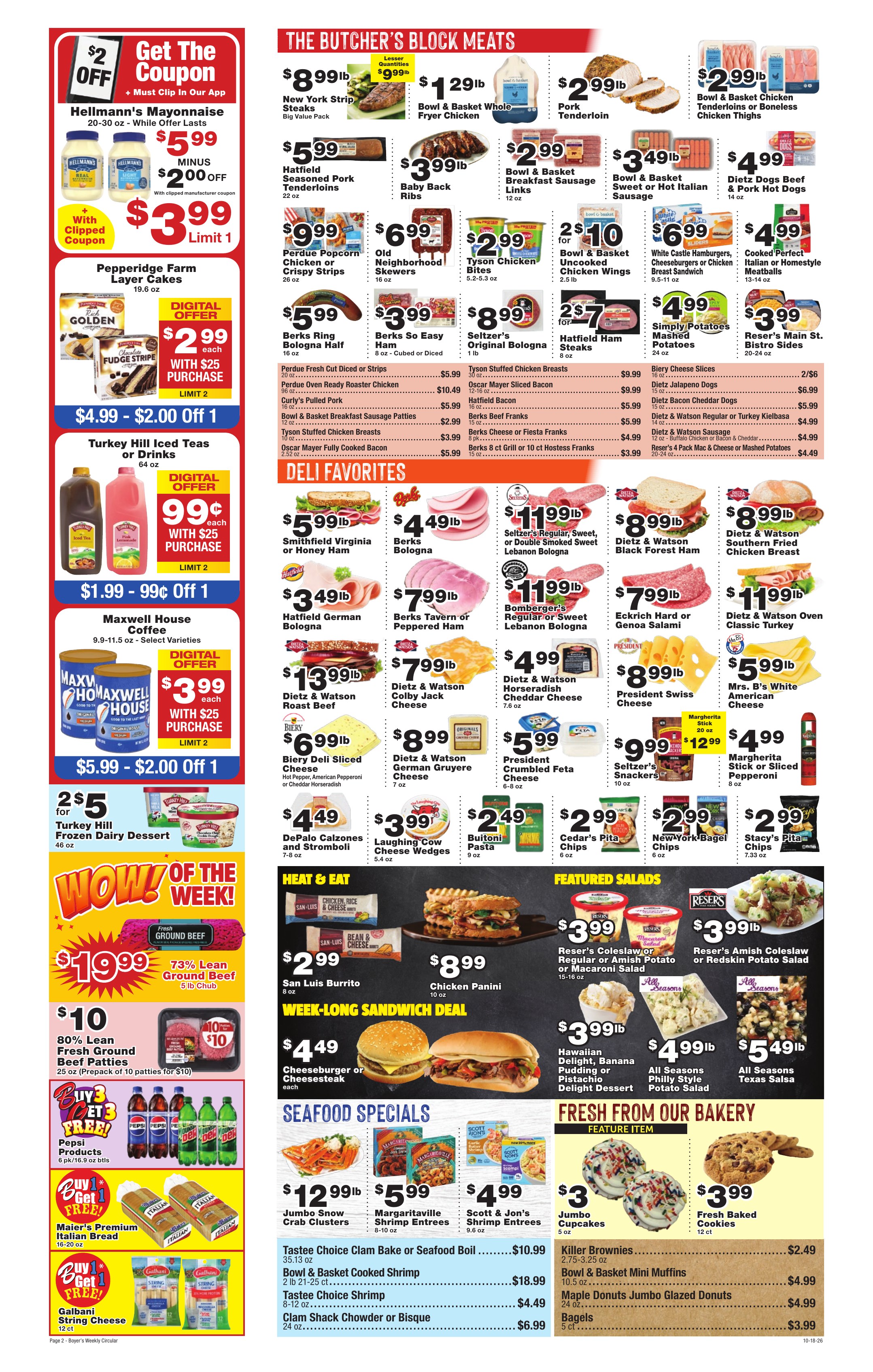Boyer's Food Market Weekly Ad