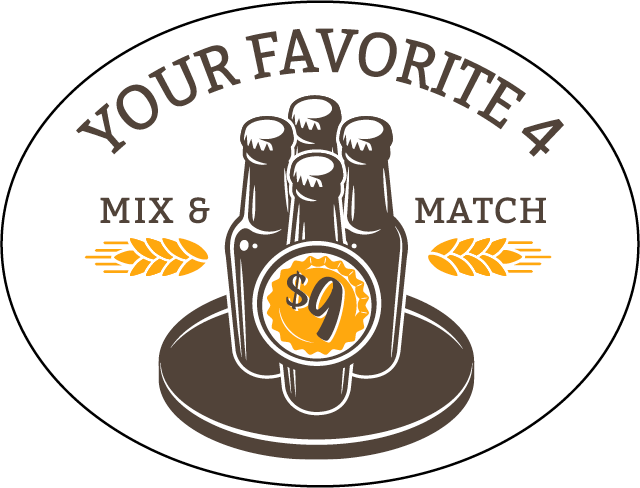 Your Favorite 4 Mix & Match - $9