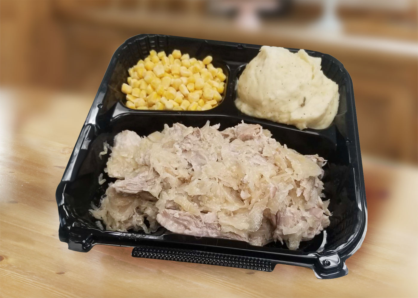 Boyer's Pork Sauerkraut Dinner